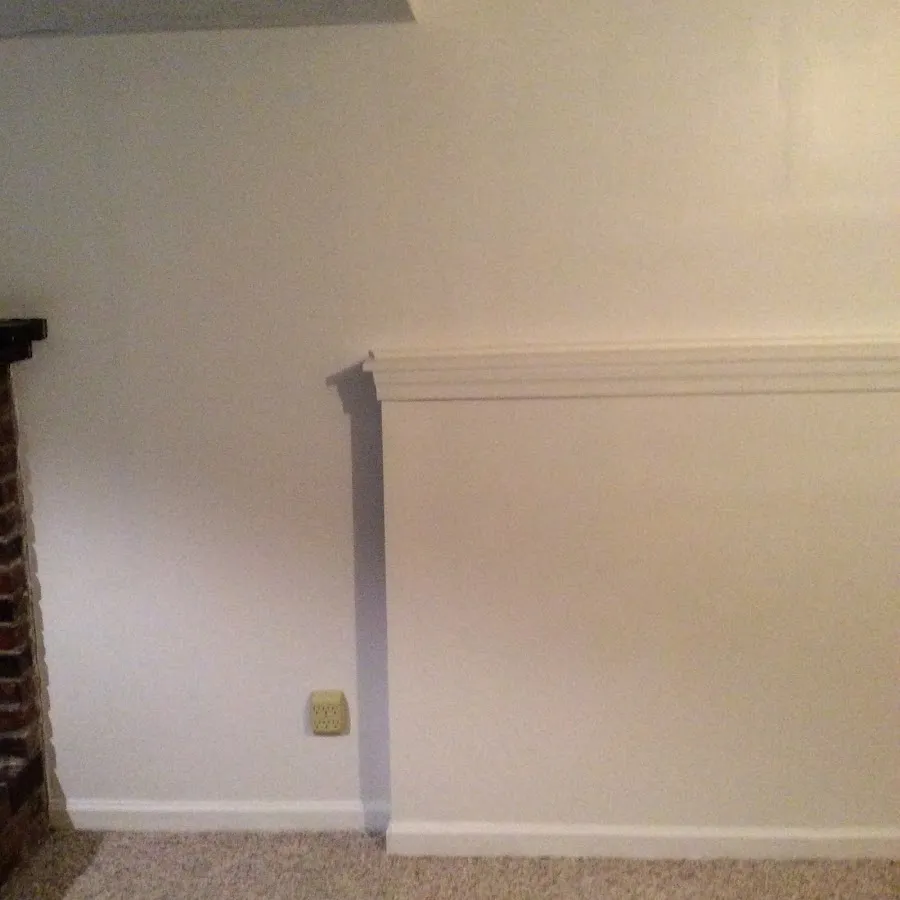 Basement wall repair and restoration in Greenbrier